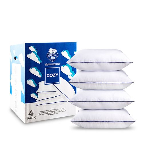 Almohadas Spring Air Cozy 4 Pack